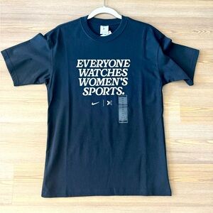 NWT Nike everyone watches women’s sports - size XS